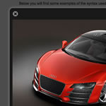 RokBox Dark Theme :: A screenshot of an image shown with RokBox in the optional dark style